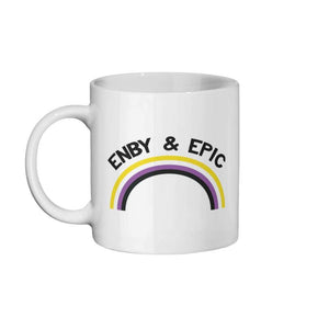 Enby & Epic Coffee Mug | Rainbow & Co