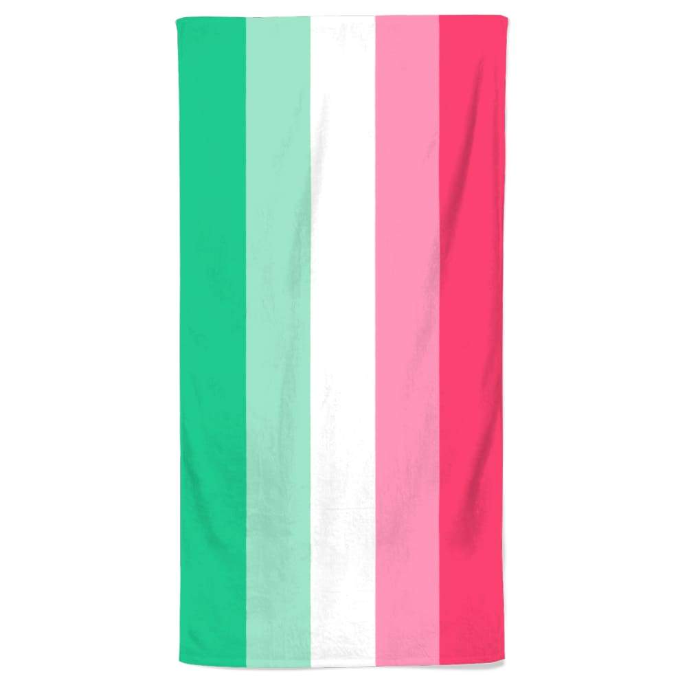 Abrosexual Flag Beach Towel | Rainbow & Co
