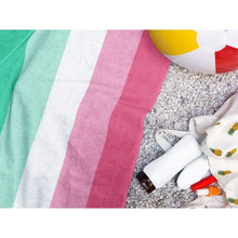 Load image into Gallery viewer, Abrosexual Flag Beach Towel | Rainbow &amp; Co