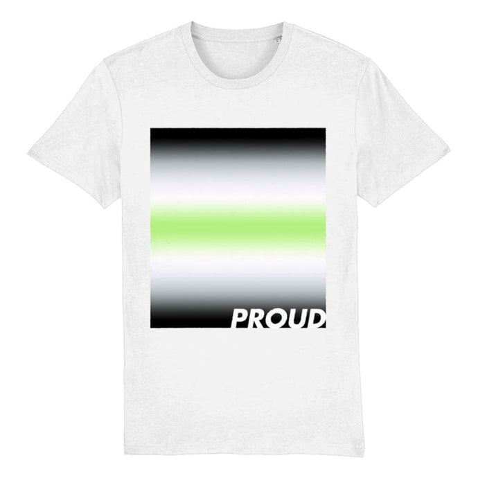 Agender Pride T Shirt | Proud Agender | Rainbow & Co