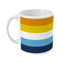 Load image into Gallery viewer, Aroace Flag Coffee Mug | Rainbow &amp; Co