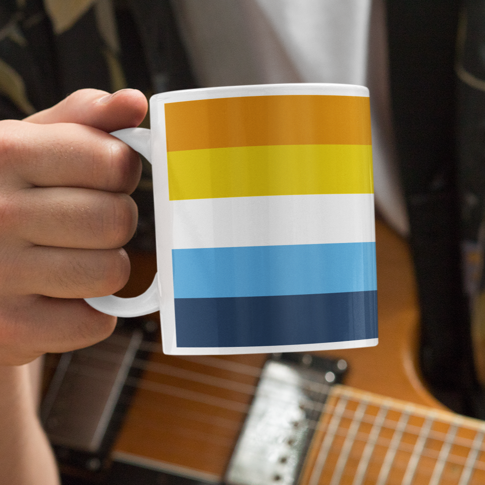 Aroace Pride Flag Mug | Rainbow & Co