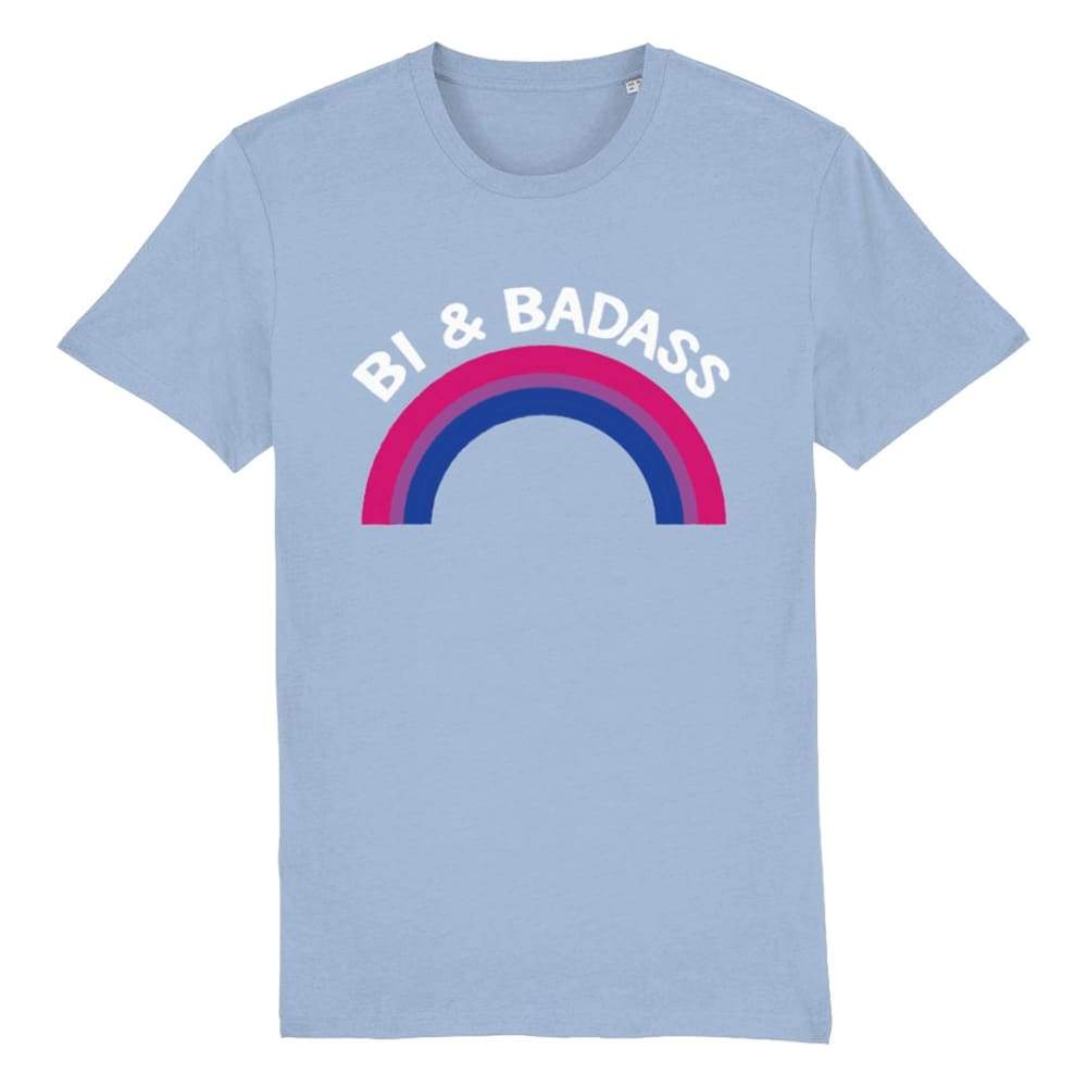 Bi & Badass Pride Shirt | Rainbow & Co