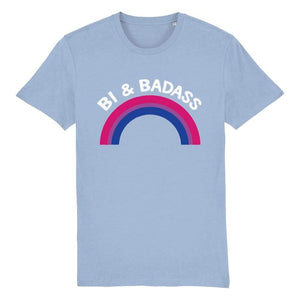 Bi & Badass Pride Shirt | Rainbow & Co