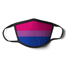 Load image into Gallery viewer, Bisexual Face Mask | Bisexual Flag Mask | Rainbow &amp; Co