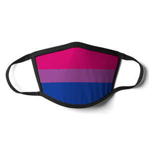 Bisexual Face Mask | Bisexual Flag Mask | Rainbow & Co