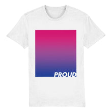Load image into Gallery viewer, Bisexual Pride T Shirt | Proud Bisexual | Rainbow &amp; Co