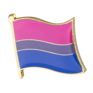 Bisexual Flag Pin | Rainbow & Co