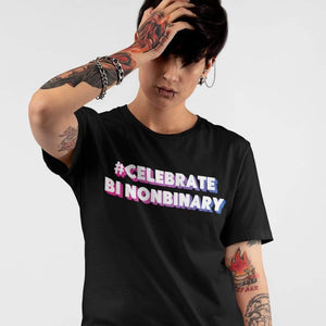 Non Binary Bisexual Pride Shirt | Rainbow & Co