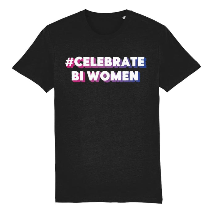 #CelebrateBiWomen | Bisexual Pride Shirt | Rainbow & Co