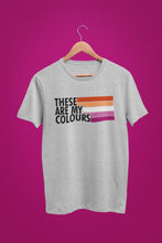 Load image into Gallery viewer, Lesbian Flag Colours T Shirt | Rainbow &amp; Co