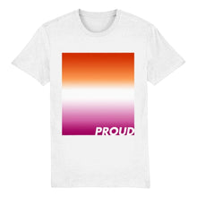 Load image into Gallery viewer, Community Lesbian Flag Shirt | Rainbow &amp; Co