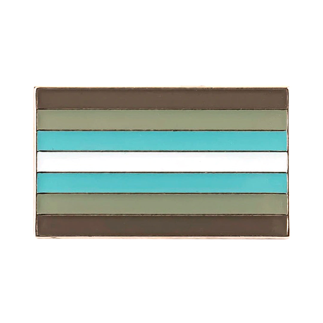 Demiboy Flag Enamel Pin | Rainbow & Co