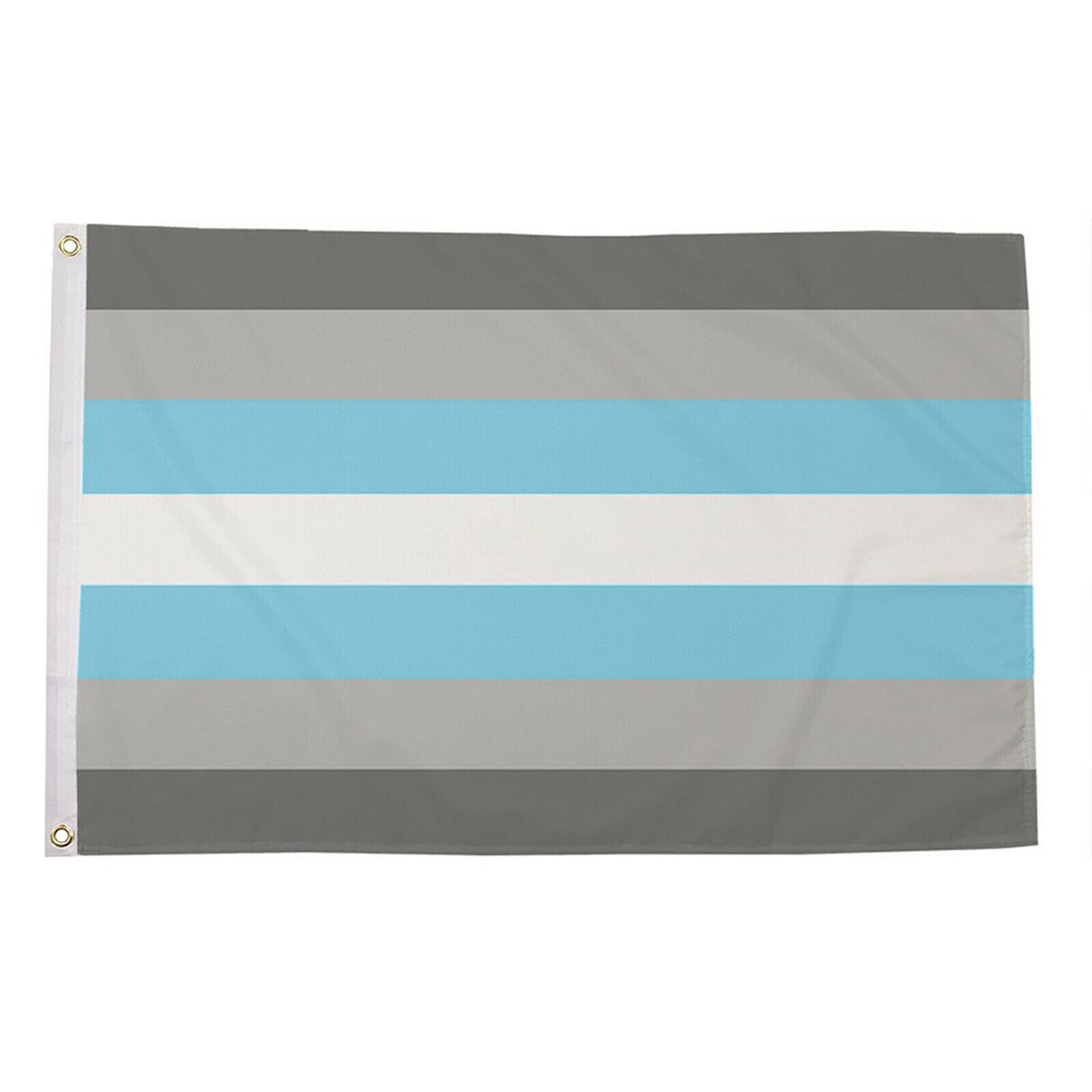 Demiboy Flag - 5ft x 3ft | LGBTQ+ Pride Flags | Rainbow & Co