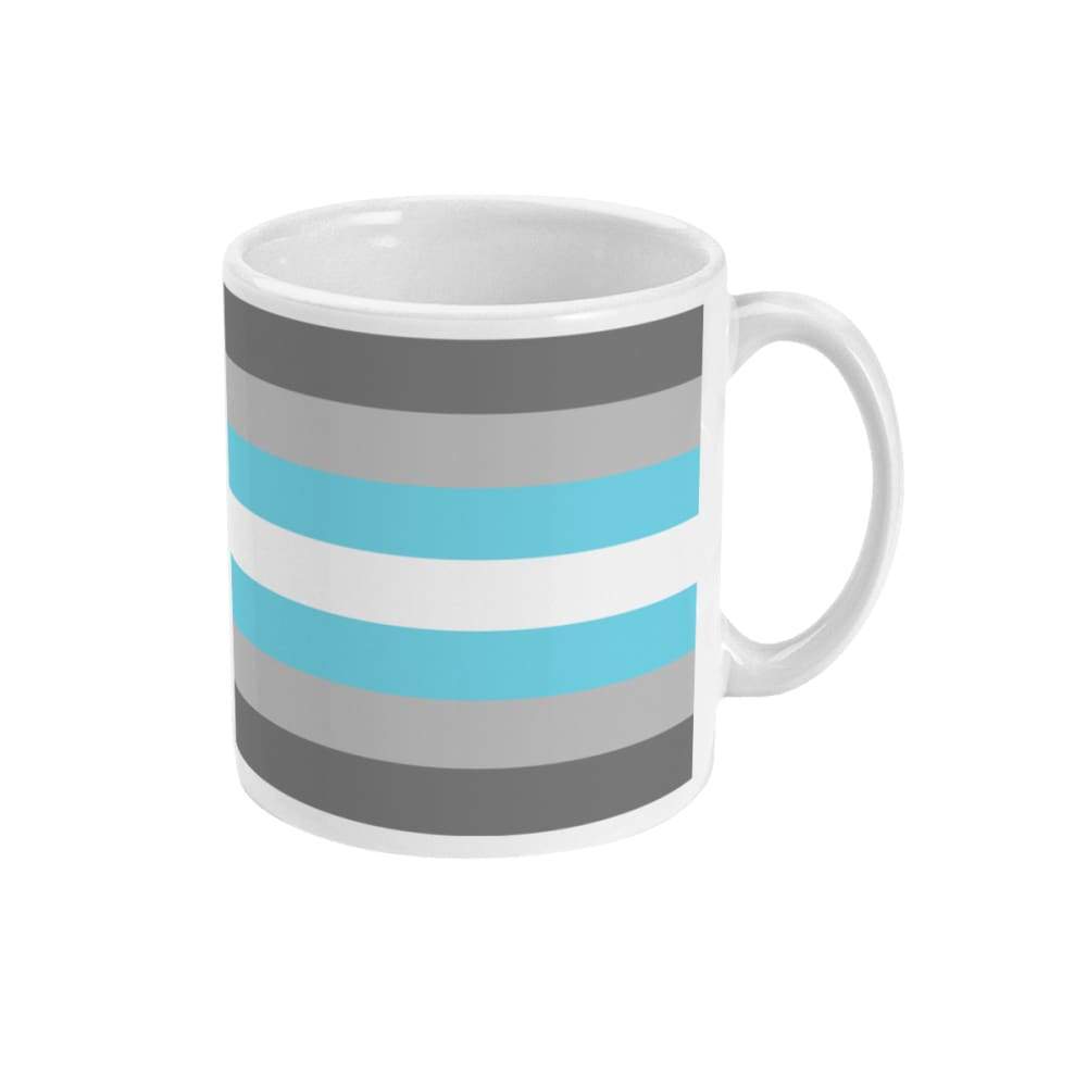 Demiboy Pride Flag Coffee Mug | Rainbow & Co