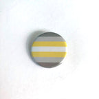 Demigender Pride Badge | Rainbow & Co