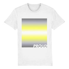 Load image into Gallery viewer, Demigender Pride T Shirt | Demigender Flag Shirt | Rainbow &amp; Co