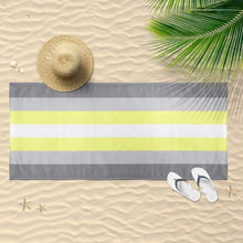 Load image into Gallery viewer, Demigender Flag Beach Towel | Rainbow &amp; Co