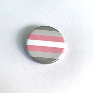 Demigirl Flag Badge | Rainbow & Co