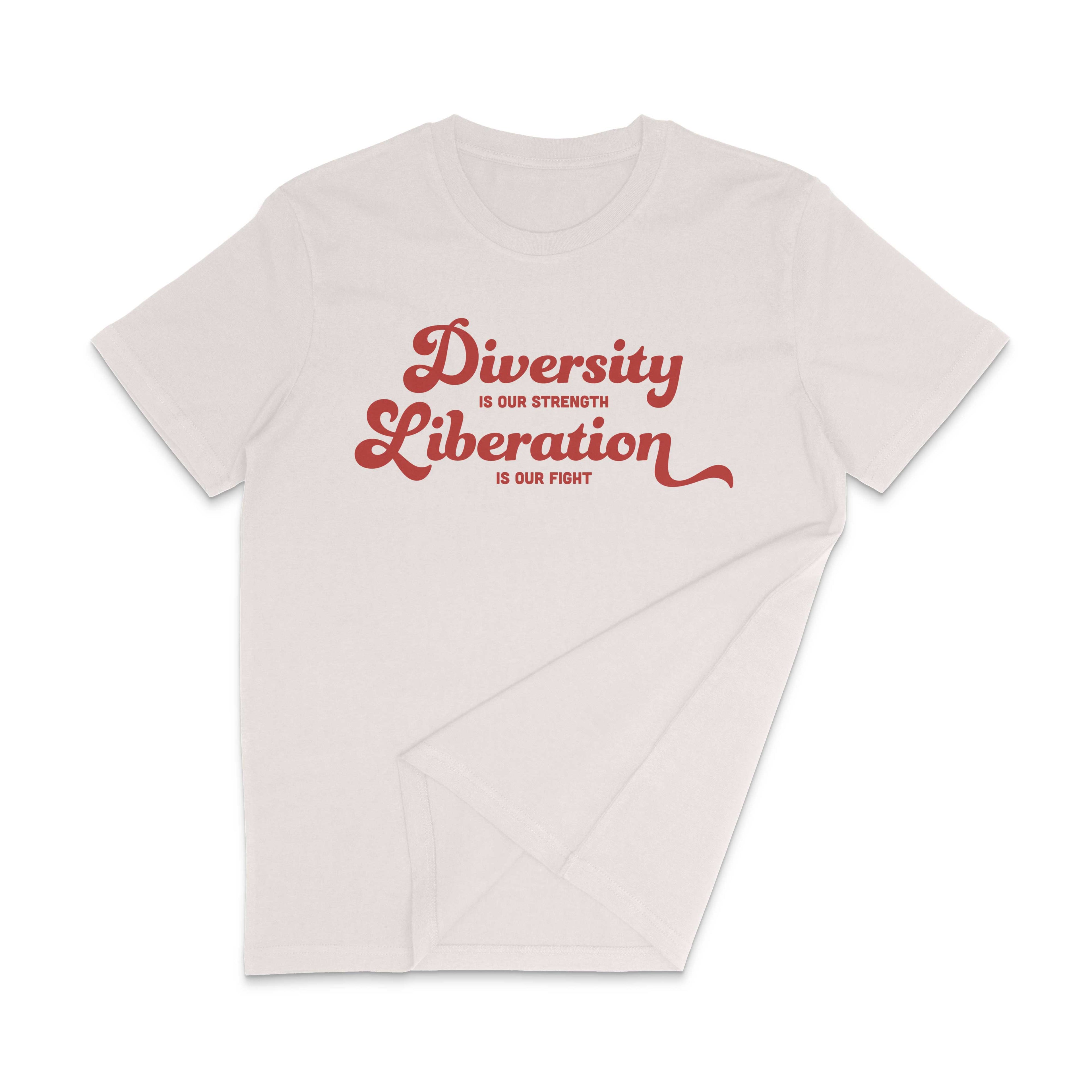 Retro Pride Shirt - Diversity is Our Strength, Liberation is our Fight