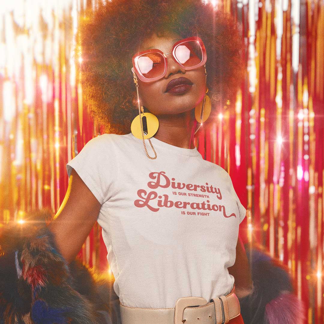 Diversity is Our Strength Retro Pride Shirt