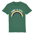 Non Binary Pride T Shirt | Enby & Epic | Rainbow & Co