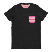 Load image into Gallery viewer, Finsexual Pride Flag Pocket T Shirt | Rainbow &amp; Co