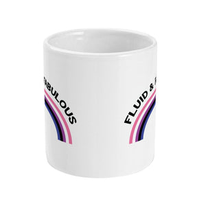 Fluid & Fabulous Mug | Genderfluid Pride | Rainbow & Co