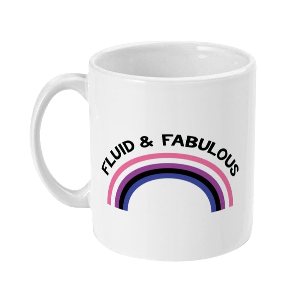 Genderfluid Pride Mug | Fluid & Fabulous
