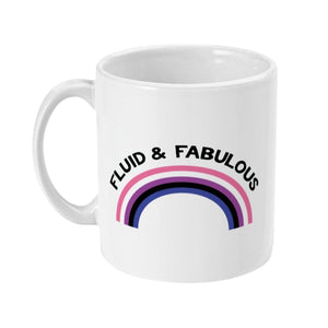 Genderfluid Pride Mug | Fluid & Fabulous