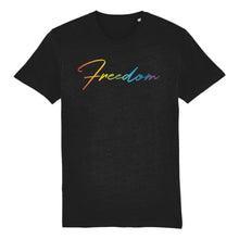 Load image into Gallery viewer, LGBT Pride T Shirt | Freedom | Rainbow &amp; Co