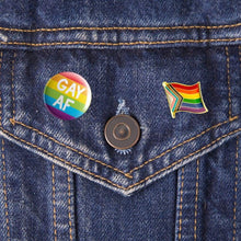 Load image into Gallery viewer, Progress Pride Flag Pin | Rainbow &amp; Co