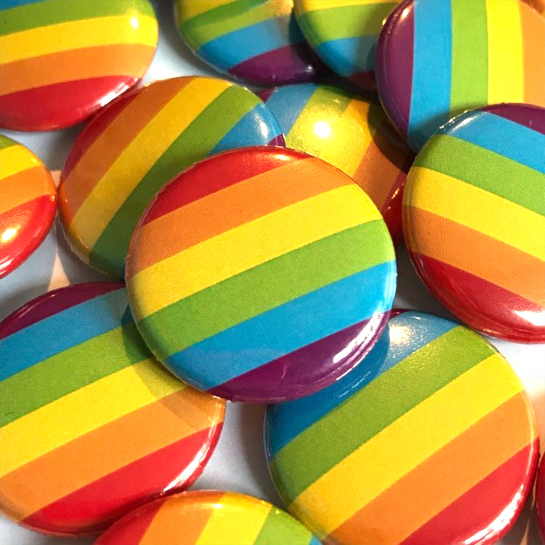 Gay Pride Badge 25mm
