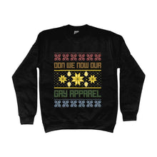 Load image into Gallery viewer, Don We Now Our Gay Apparel Christmas Sweater | Rainbow &amp; Co