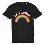 Gay Pride T Shirt | Gay & Gorgeous | Rainbow & Co