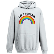 Load image into Gallery viewer, Gay &amp; Gorgeous Hoodie | Rainbow &amp; Co