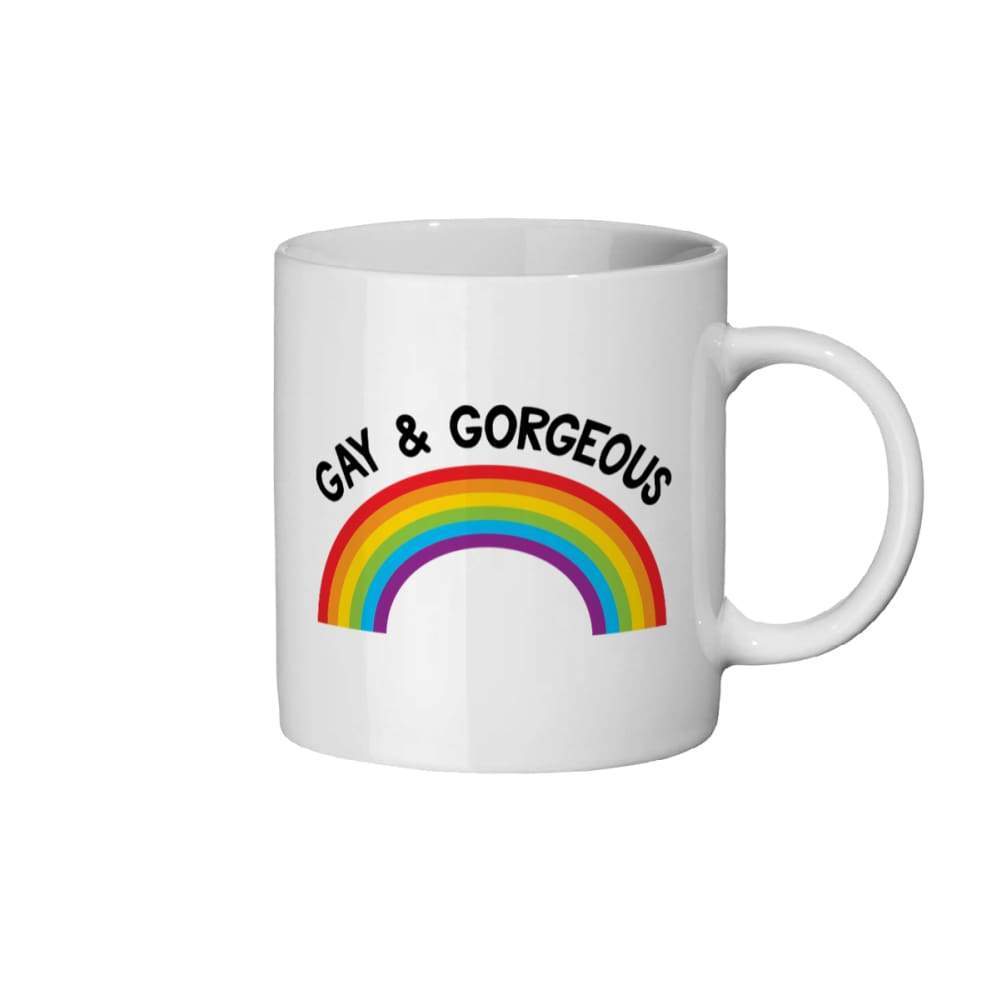 Gay & Gorgeous Coffee Mug | Rainbow & Co
