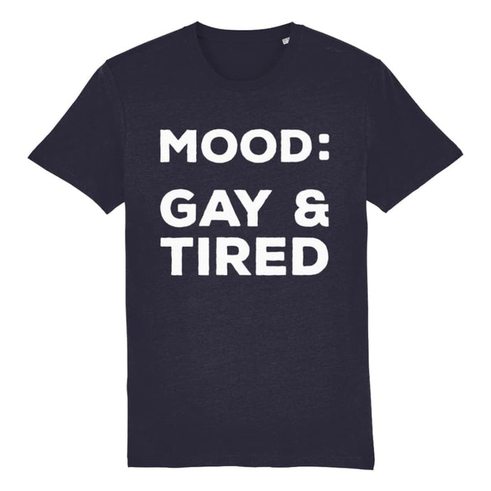 Gay & Tired T Shirt | Rainbow & Co