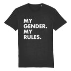 Trans Pride T Shirt | My Gender My Rules | Rainbow & Co