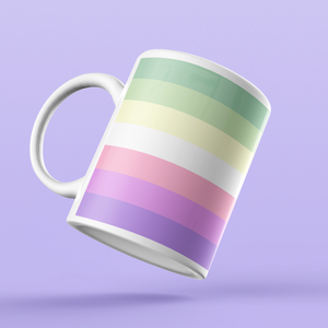 Genderfae Pride Flag Coffee Mug | Rainbow & Co