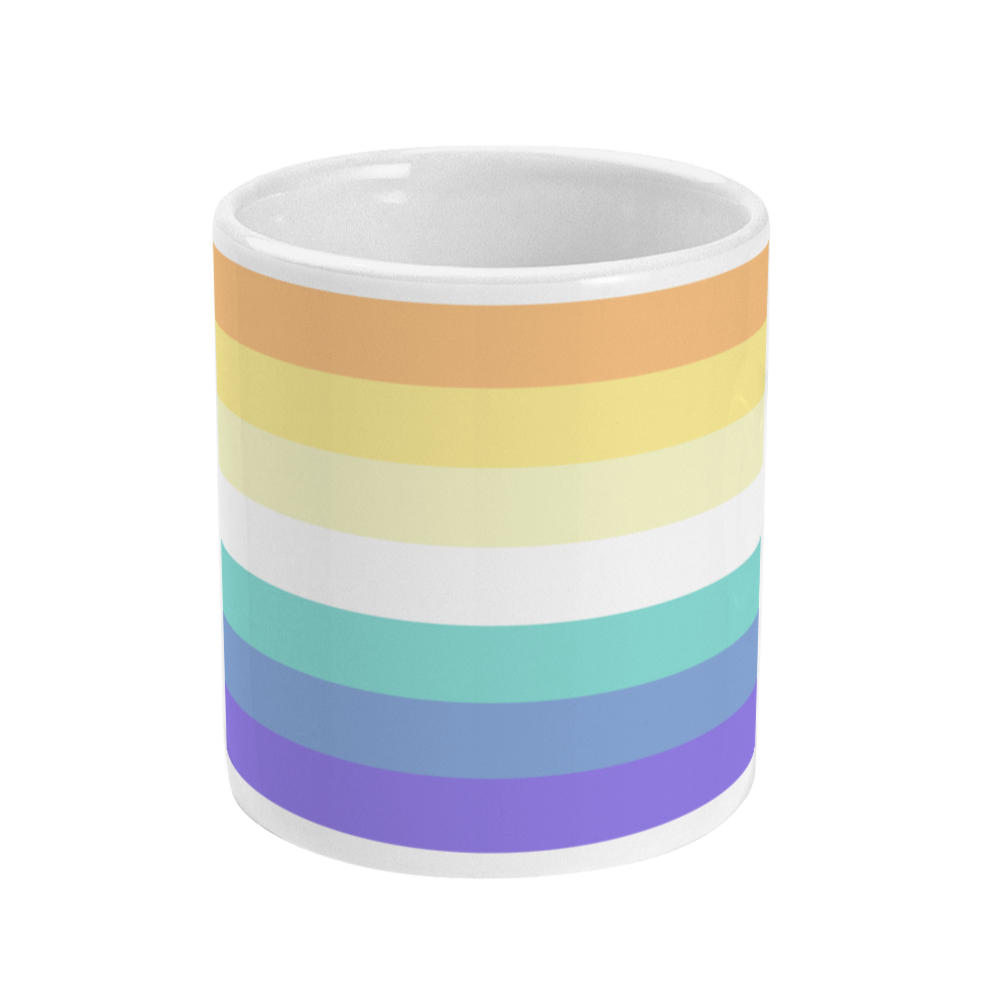 Genderfaun Flag Mug | Rainbow & Co