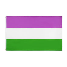 Load image into Gallery viewer, Genderqueer Pride Flag | Rainbow &amp; Co