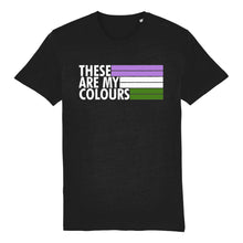 Load image into Gallery viewer, Genderqueer Flag Shirt | Rainbow &amp; Co
