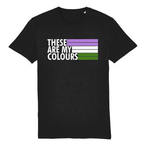 Genderqueer Flag Shirt | Rainbow & Co