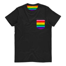 Load image into Gallery viewer, Gilbert Baker Pride Flag Pocket Shirt | Rainbow &amp; Co
