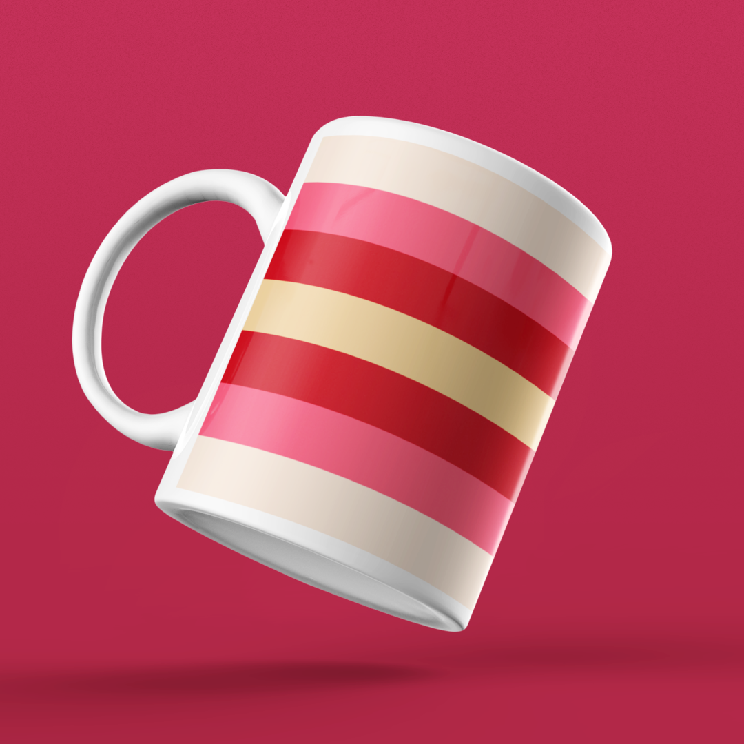 Girlflux Pride Flag Coffee Mug | Rainbow & Co
