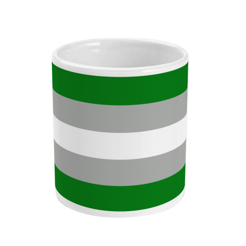 Greyromantic Flag Mug | Rainbow & Co
