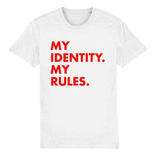 Load image into Gallery viewer, My Identity My Rules Pride Shirt | Rainbow &amp; Co
