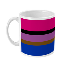 Load image into Gallery viewer, Inclusive Bisexual Flag Coffee Mug | Rainbow &amp; Co