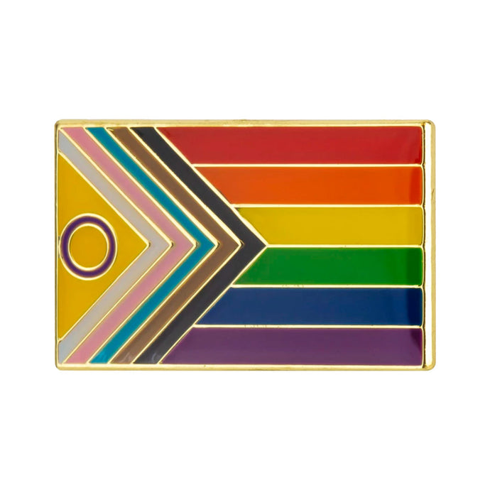 Intersex Inclusive Progress Flag Pin | Rainbow & Co